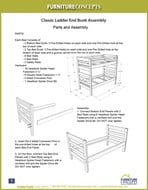 Furniture Concepts Classic End Bunk Assembly 1