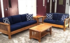 common room furniture for residential centers