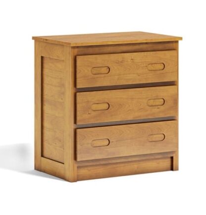 4020 classic 3 drawer chest honey 3