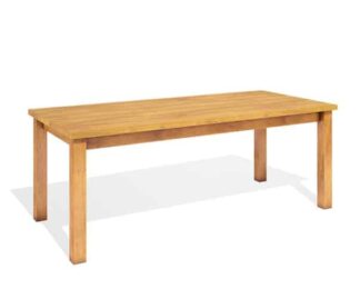 5230 classic wood top dining table traidtional legs  honey 4