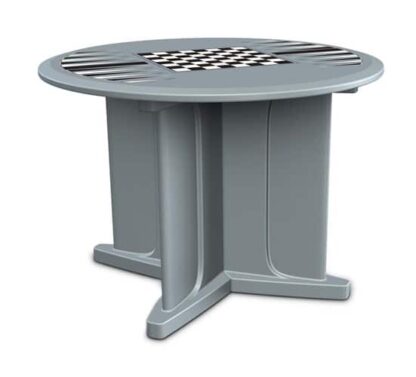 66749g game  table grey 1 2 1
