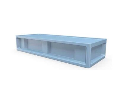 7500 molded plastic bed blue  2