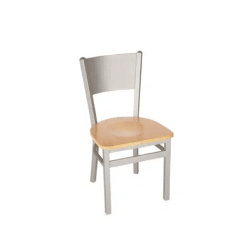 Axel Metal Frame Chair With Wood Or Vinyl Seat (2140Cntw-Sm) | Furniture  Concepts