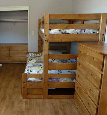 Bunks for shelters
