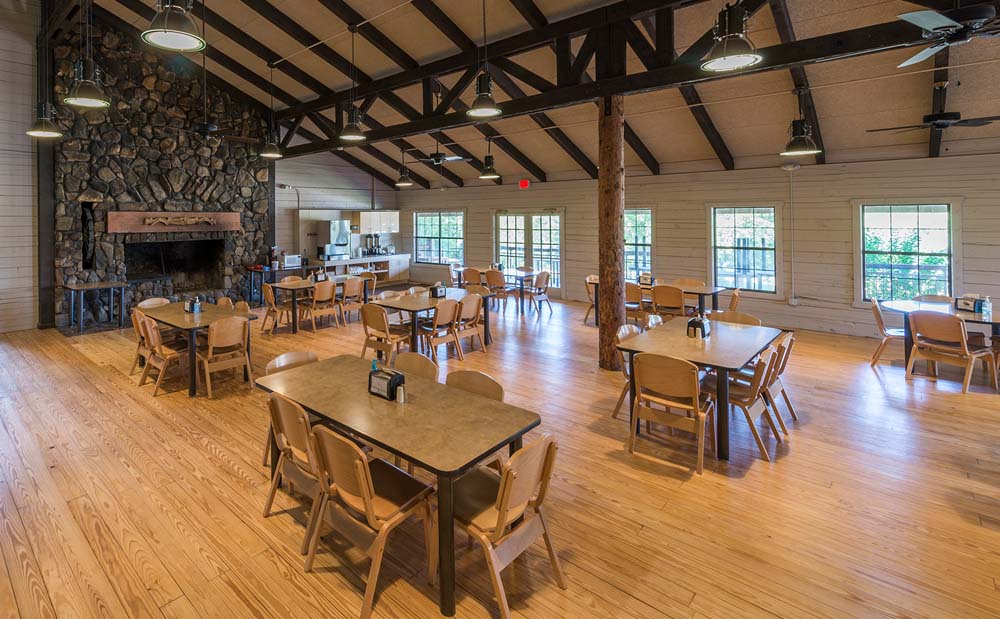 Dining Hall Furniture for Summer Camps Lodges
