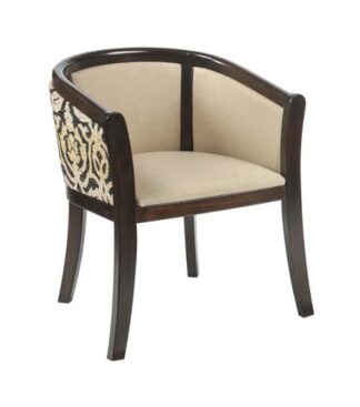 canyon barrel shaped arm chair 1 1