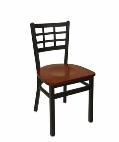 marietta metal frame wood chair 3 1