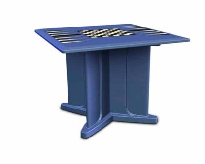 molded plastic square top game table 3