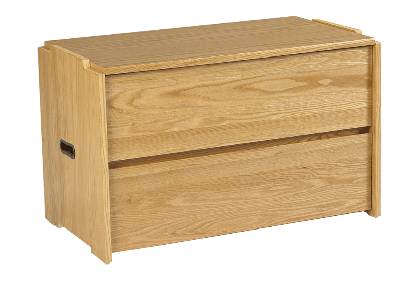 Clayton 2 Drawer Stackable Chest, 30" or 36" Wide (N2DC) Furniture