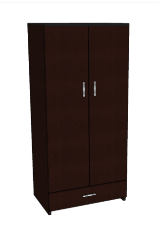 Carson-Double-Wardrobe-with-Single-Bottom-Drawer