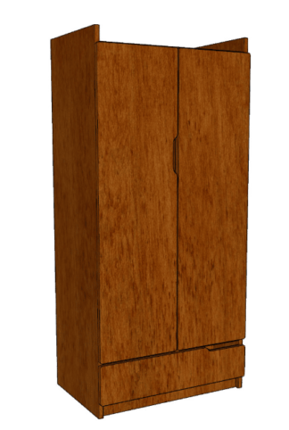 Eastview-Double-Wardrobe-with-Bottom-Drawer