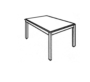 Rectangle-Table-with-Square-Legs
