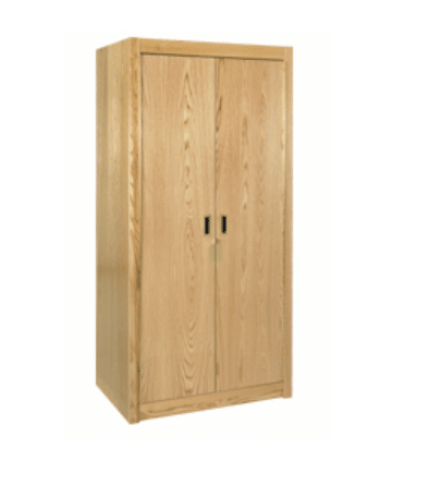 Lucerne-Double-Door-Wardrobe-with-Interior-Shelf-Clothes-Rod