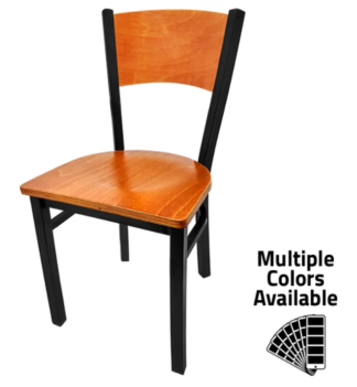 Plain-Wood-Back-Chair-wtih-Black-Frame